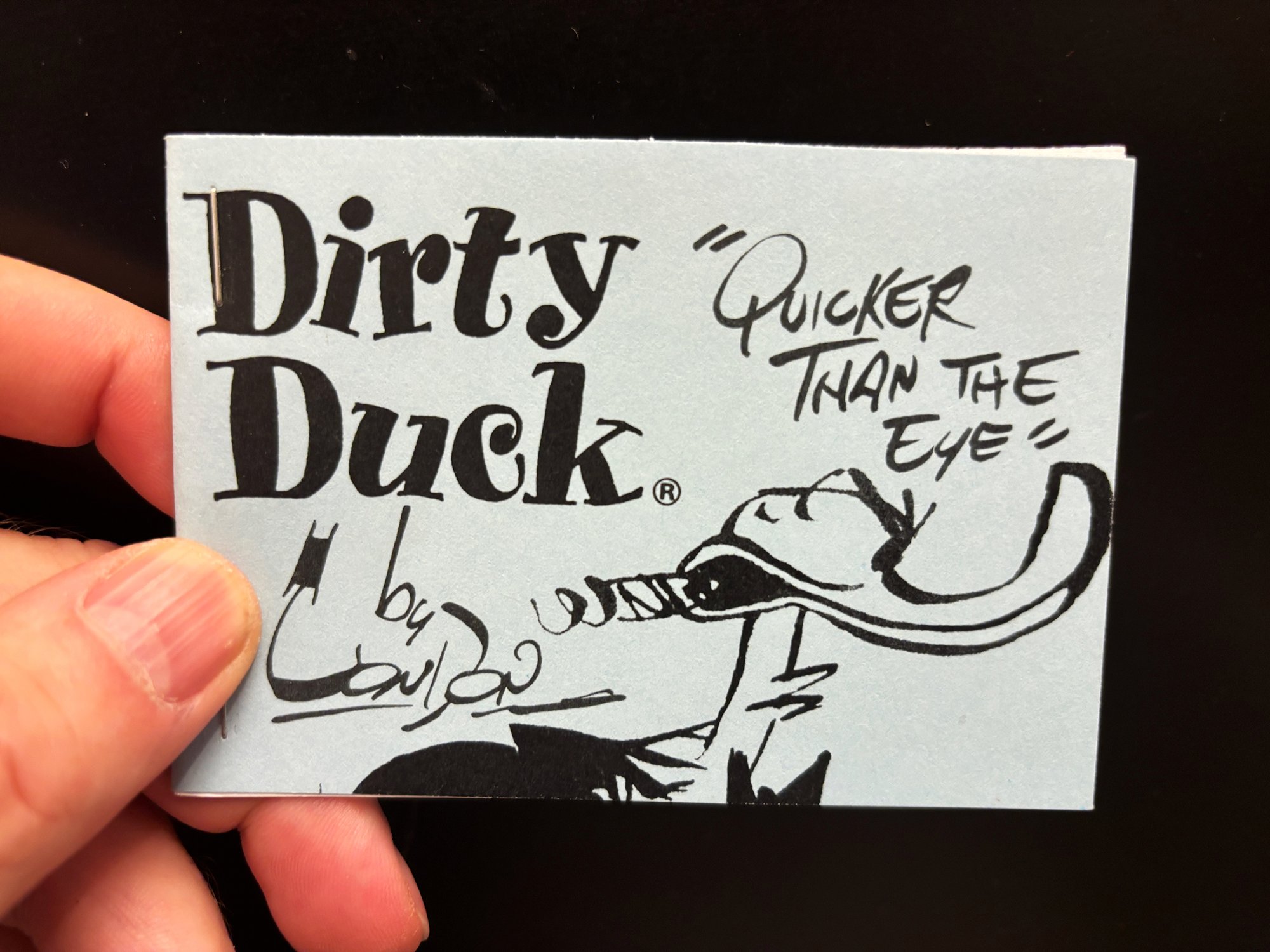 BOOK 1 - Bobby London's DIRTY DUCK Tijuana Bible Mini Comic Books